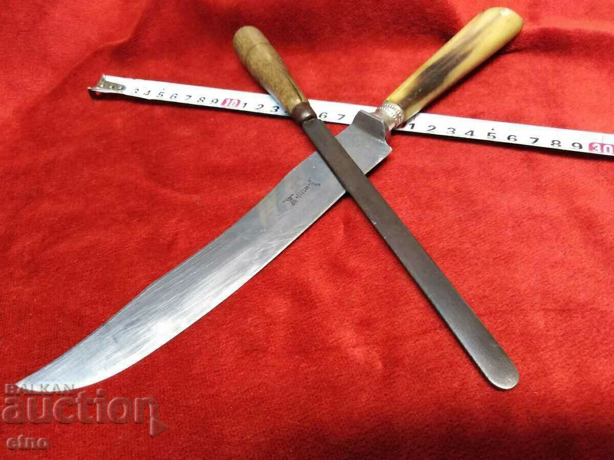 СТАР НОЖ+МАСАТ ЗА ЗАГЛАЖДАНЕ - 6