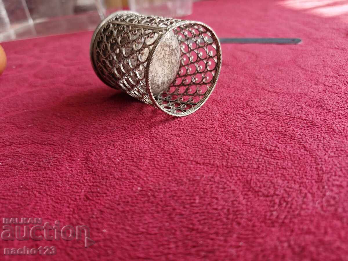 Antique filigree cup - 5