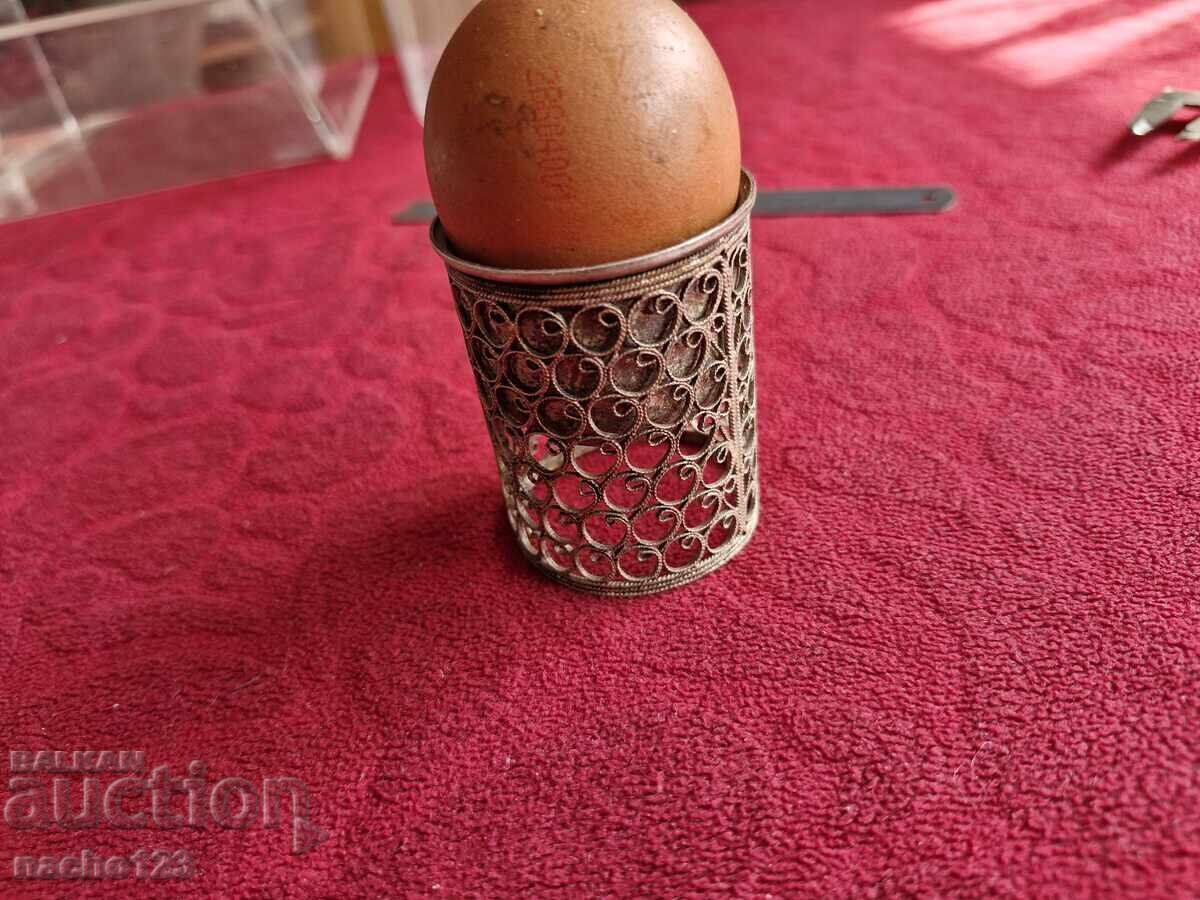 Antique filigree cup - 6
