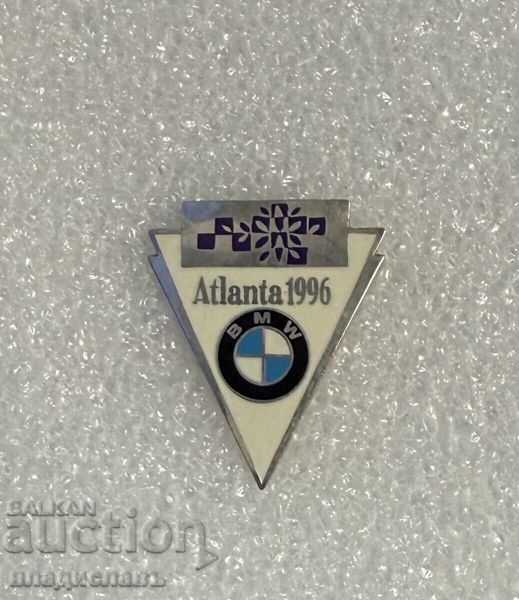 BMW Olympic Pin Atlanta 1996
