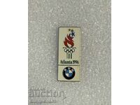 BMW Olympic Pin Atlanta 1996