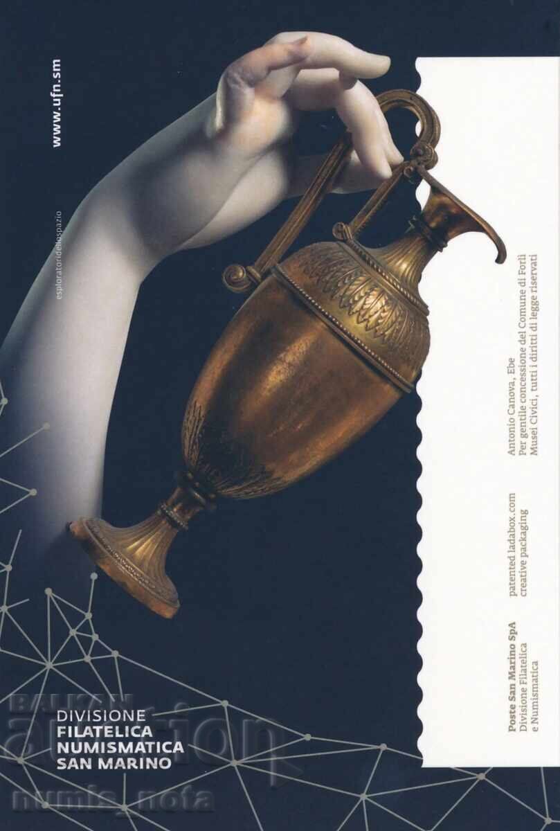 Аукцион САН МАРИНО 2 евро 2022 Антонио Канова