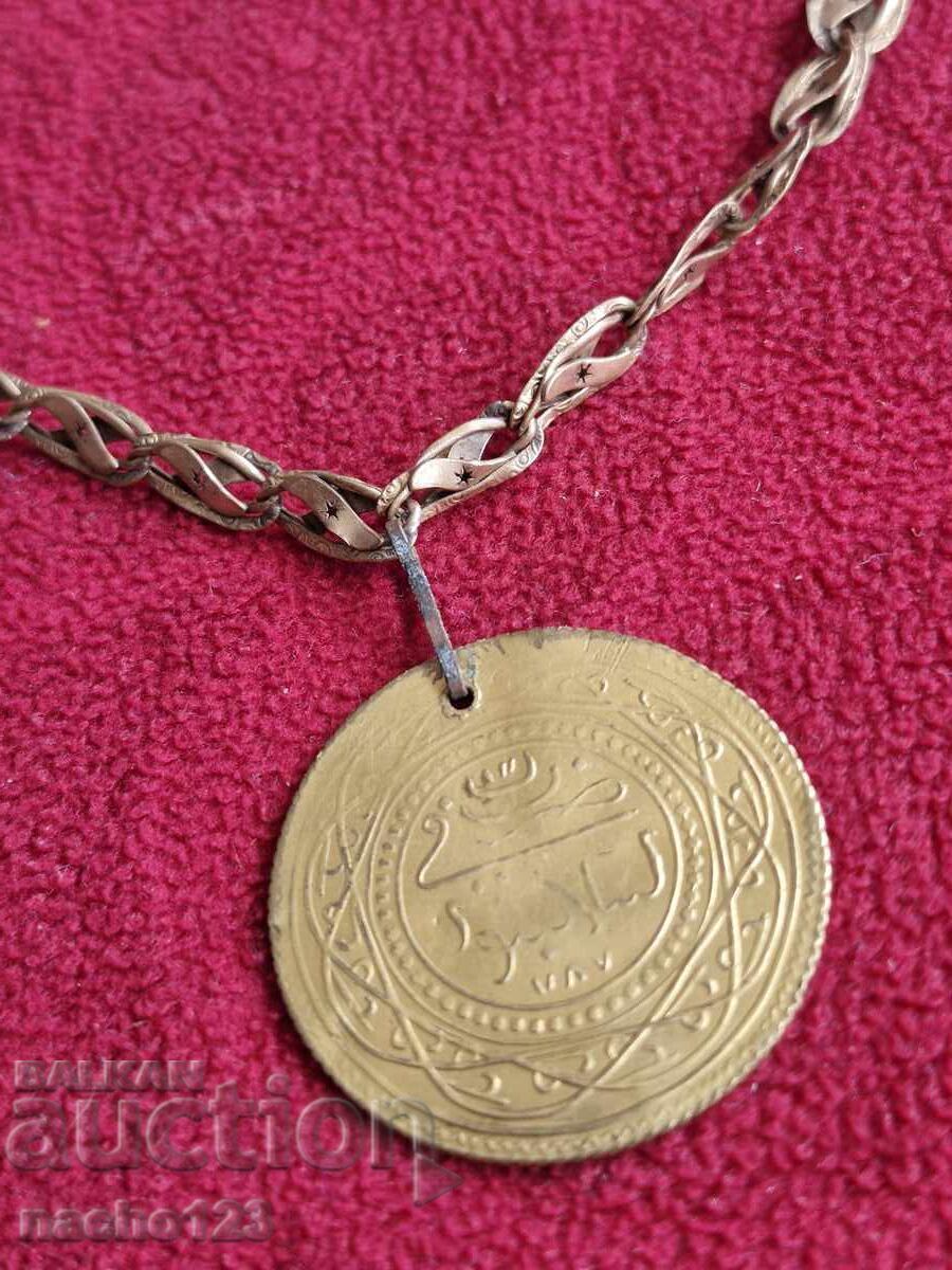 Licitație Autentic cordon placat cu aur