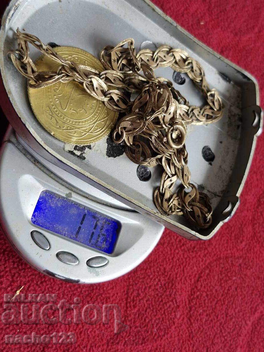 Autentic cordon placat cu aur - 7