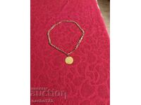 Autentic cordon placat cu aur