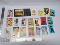 OLD CALENDARS - 20 PIECES collection