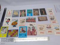 OLD CALENDARS - 20 PIECES collection