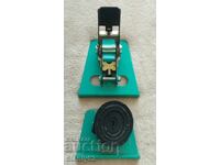 Clește metalic, clichet pentru montaj parchet laminat cu curea de 6 m