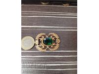Broșă veche aurita