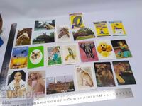 CALENDARE VECHI - 20 BUCĂȚI, Calendar, calendar