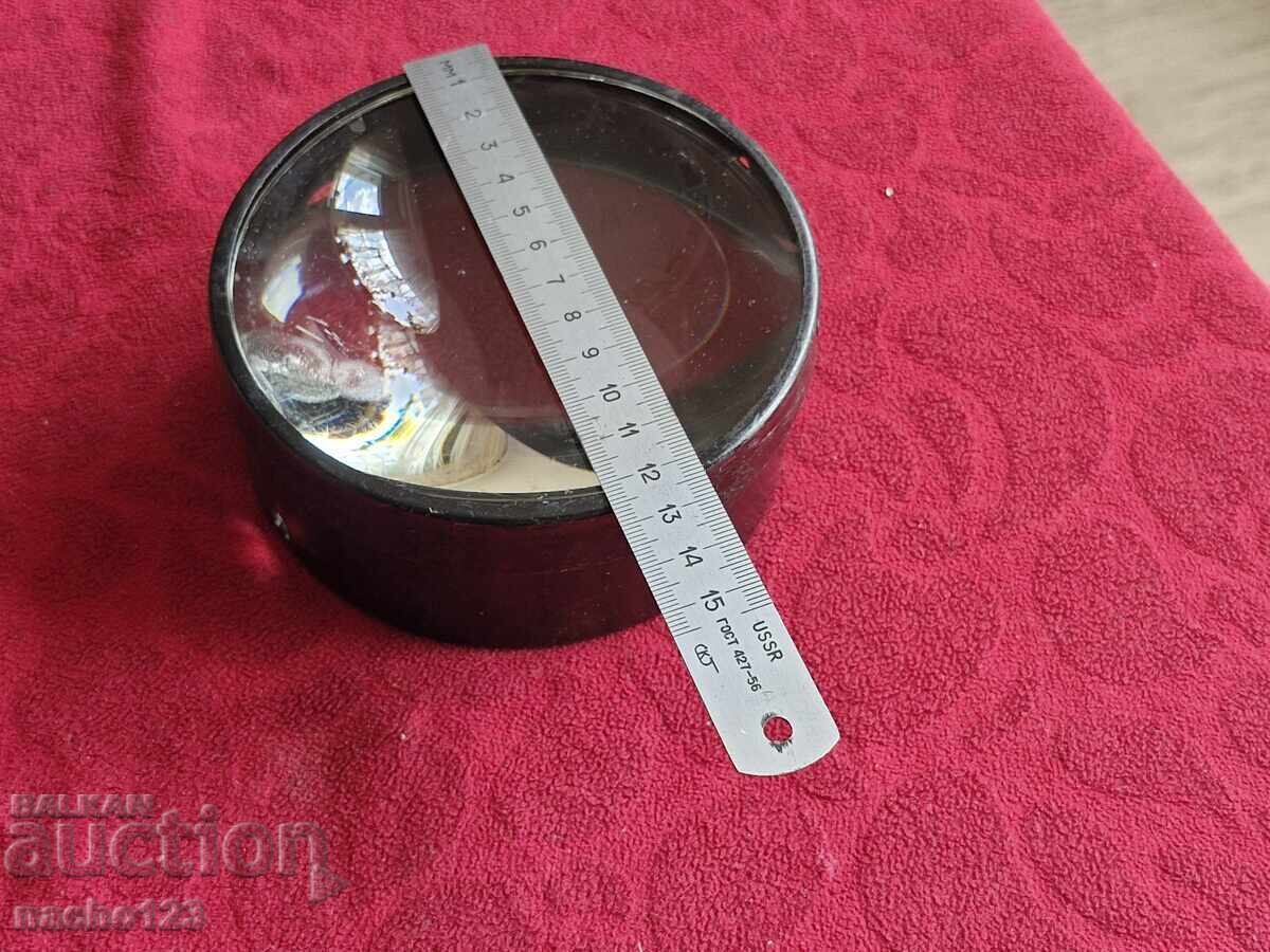 Vechi lupă mare de sticlă - 7