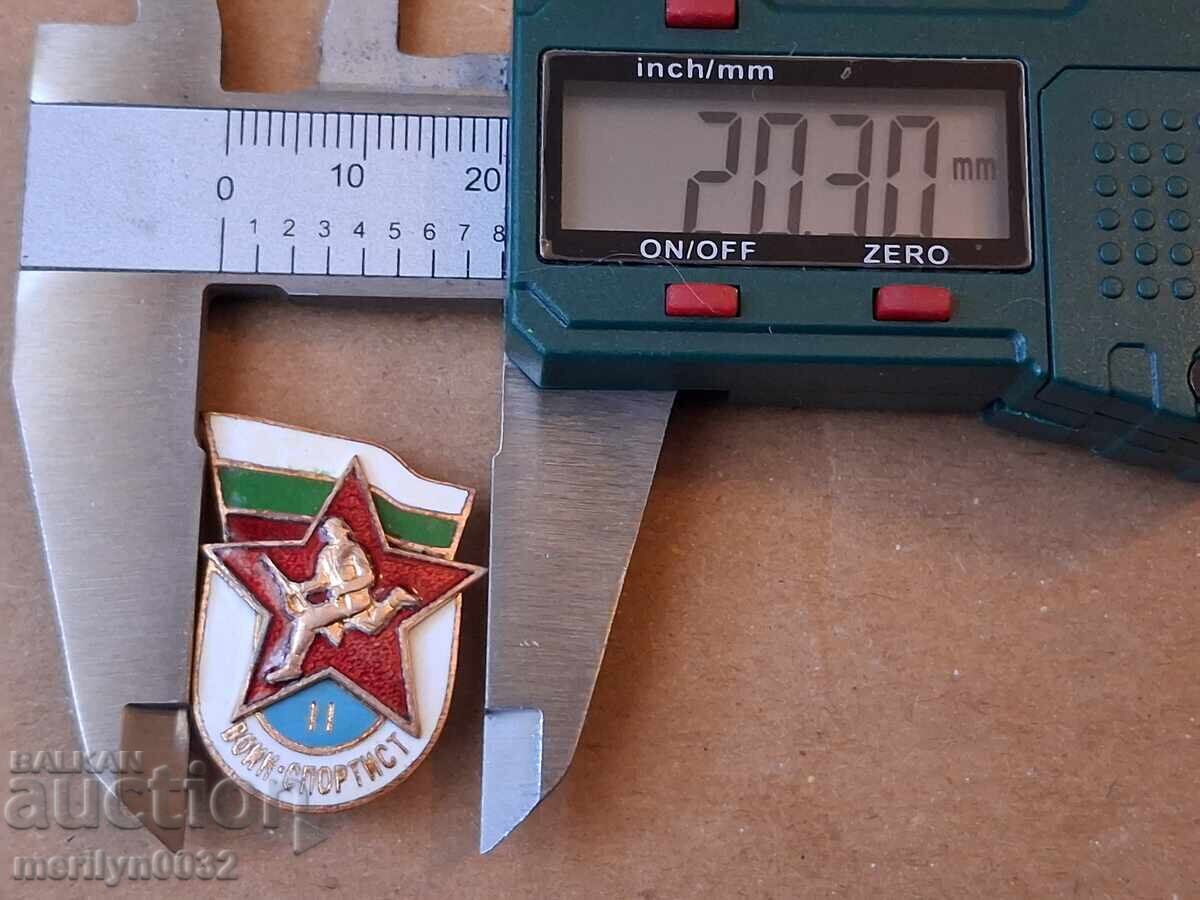 Auction Badge Warrior Athlete 2 medal badge Auction Badge Warrior Athlete 2 medal badge