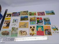 OLD CALENDARS - 20 PIECES, Calendar, calendar