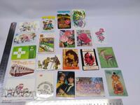 OLD CALENDARS - 20 PIECES, Calendar, calendar