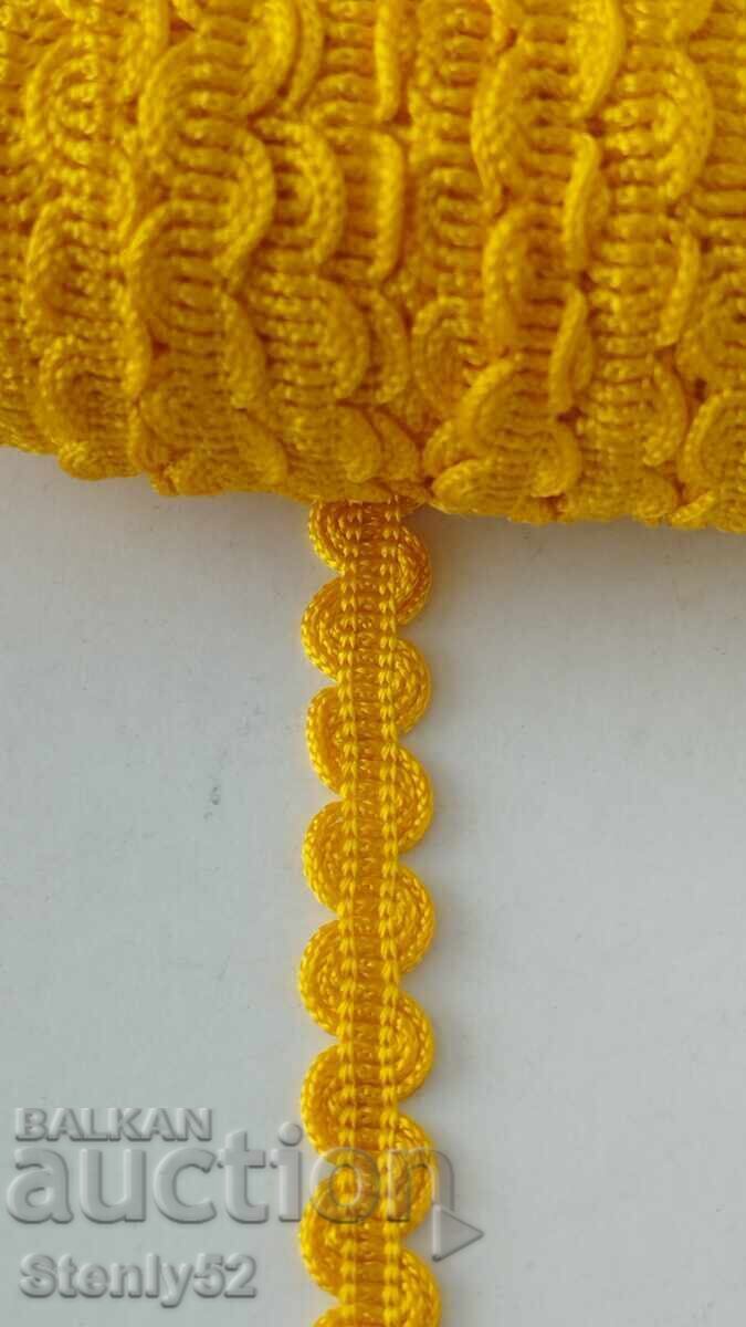 Auction  Orange braid, 0.8 mm for costumes