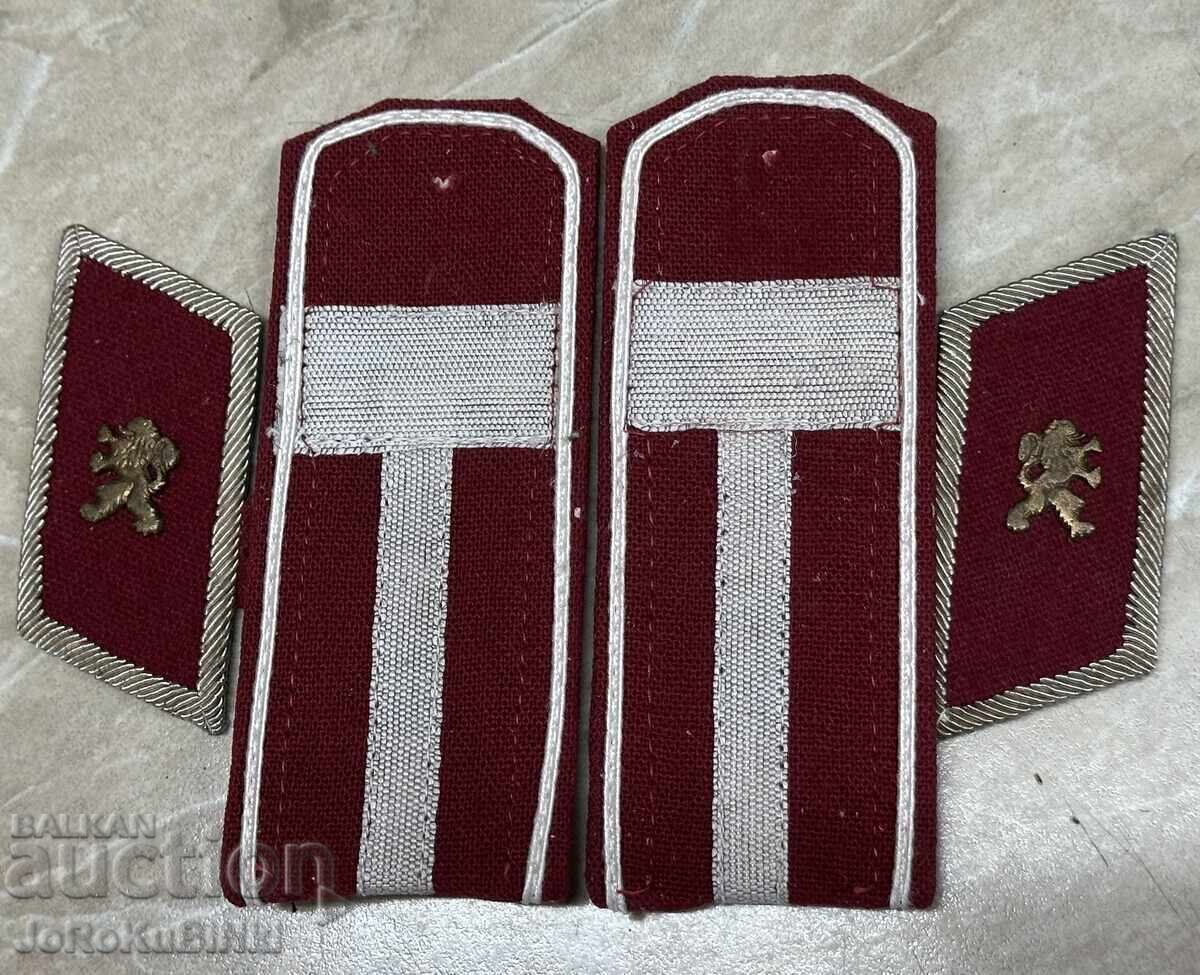 LOT de epoleți și petlițe de Miliție până în 1989 — 2 seturi