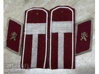 LOT Epaulets and Shoulder Boards of Militia until 1989—2 sets