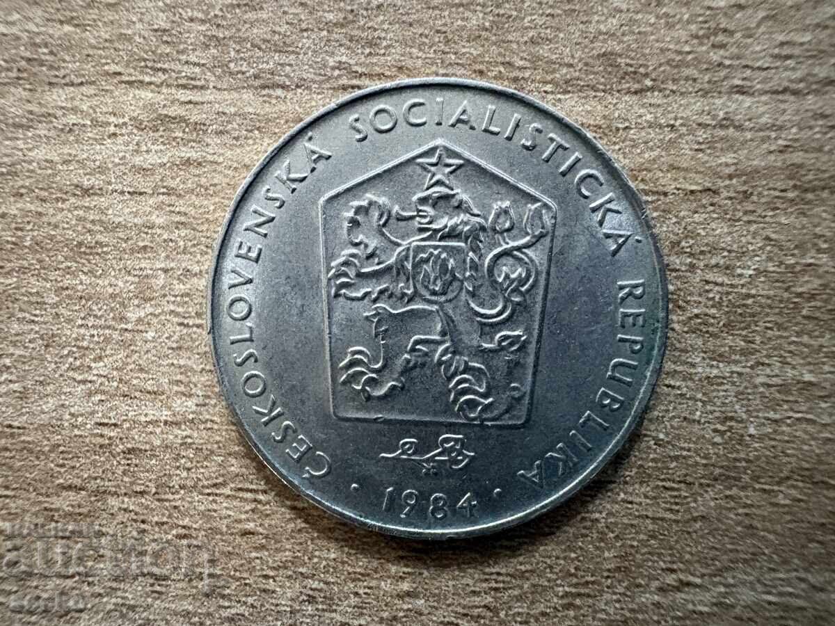 Cehoslovacia - 2 coroane (1984) cu preț € 0.35 | 0.68 BGN