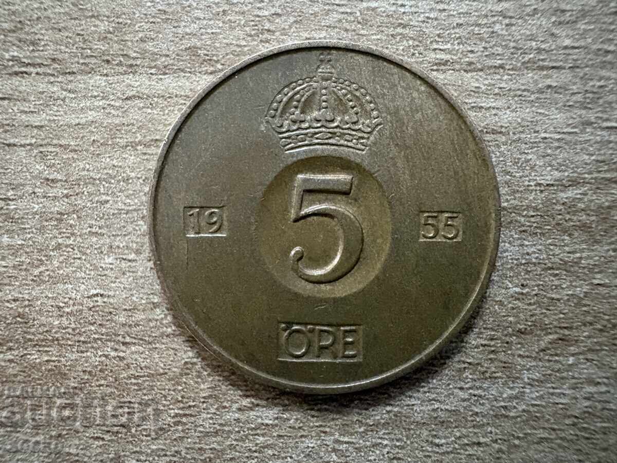 Швеция - 5 йоре (1955)