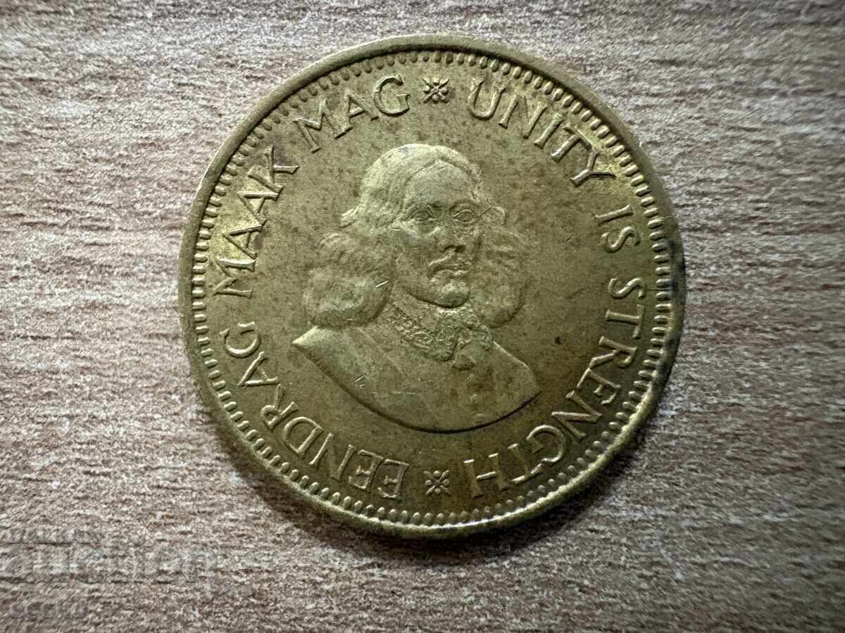 South Africa - 1/2 cent (1961) with price € 1.50 | 2.93 BGN