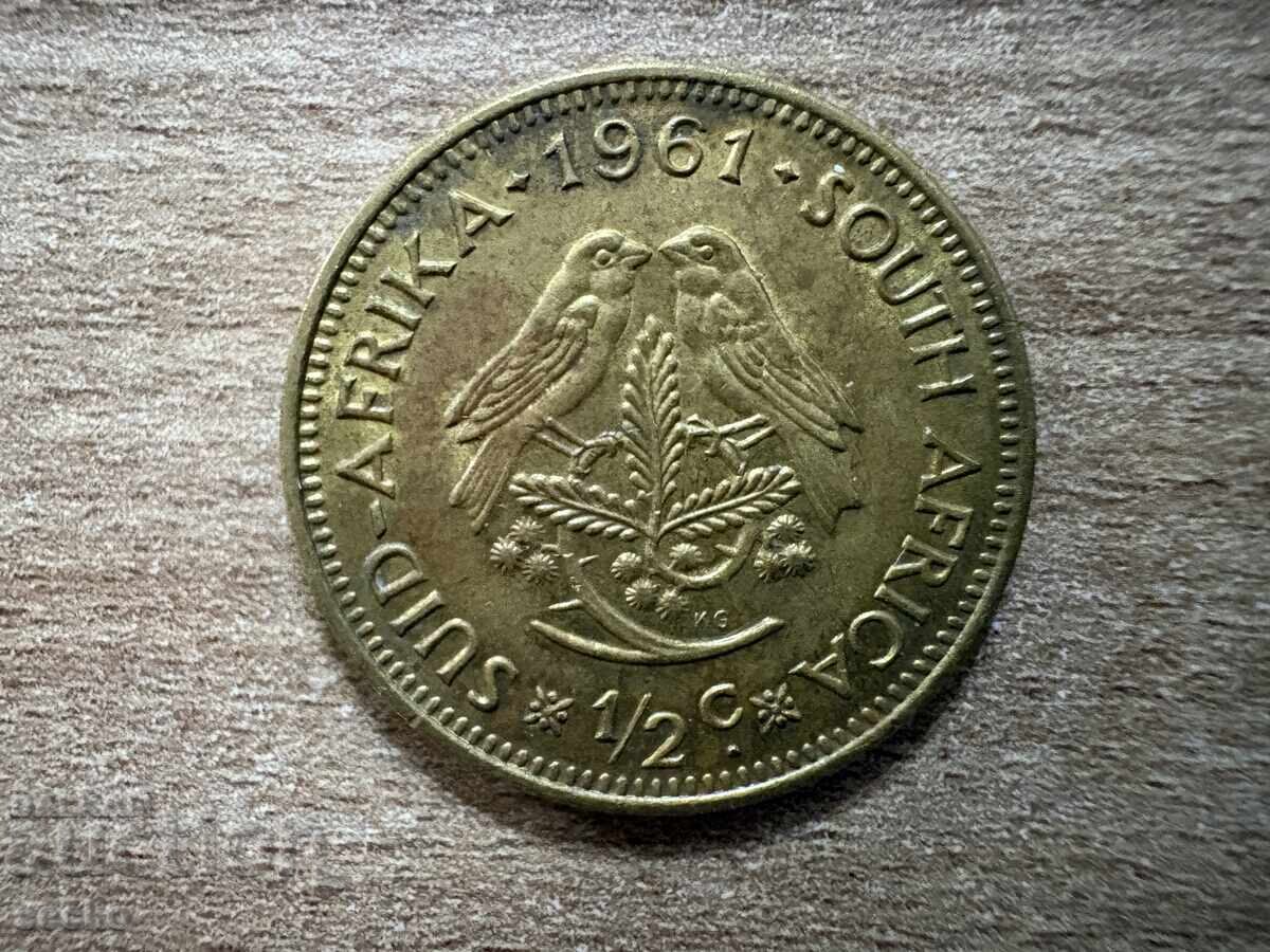 South Africa - 1/2 cent (1961)