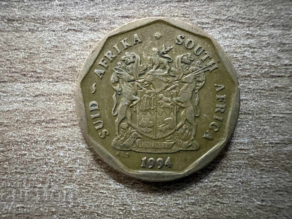 Νότια Αφρική - 50 λεπτά (1994) με τιμή € 0.20 | 0.39 BGN