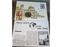 НУМИЗМАТИЧЕН ПЛИК 1 ЛЕВ 1960 UNC