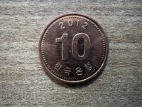 Νότια Κορέα - 10 γουόν (2012)