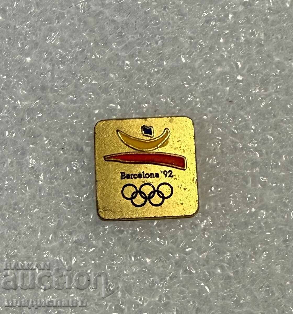 Insignă olimpică Barcelona 1992 Spania