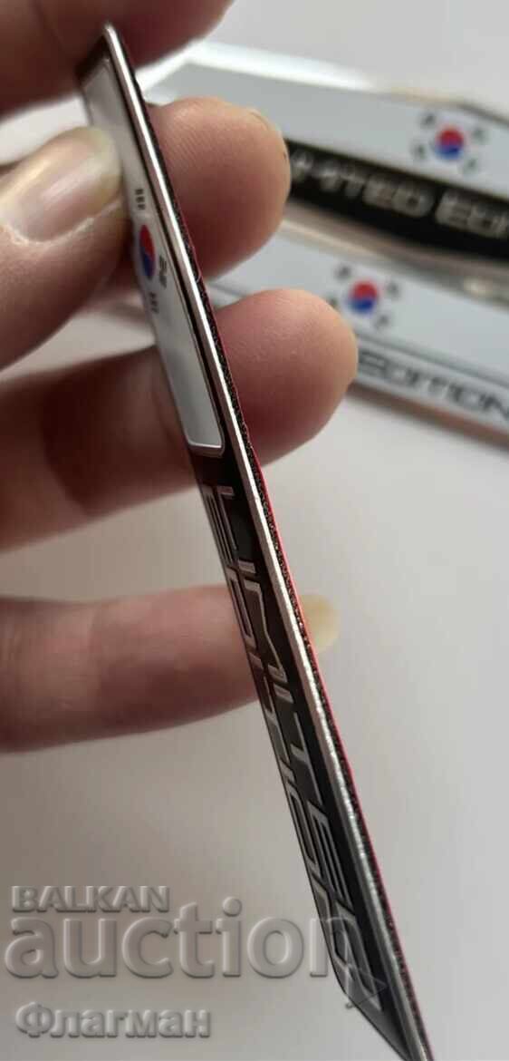 Нови емблеми Южна Корея ”Limited Edition” - 110 мм./15 мм. - 5