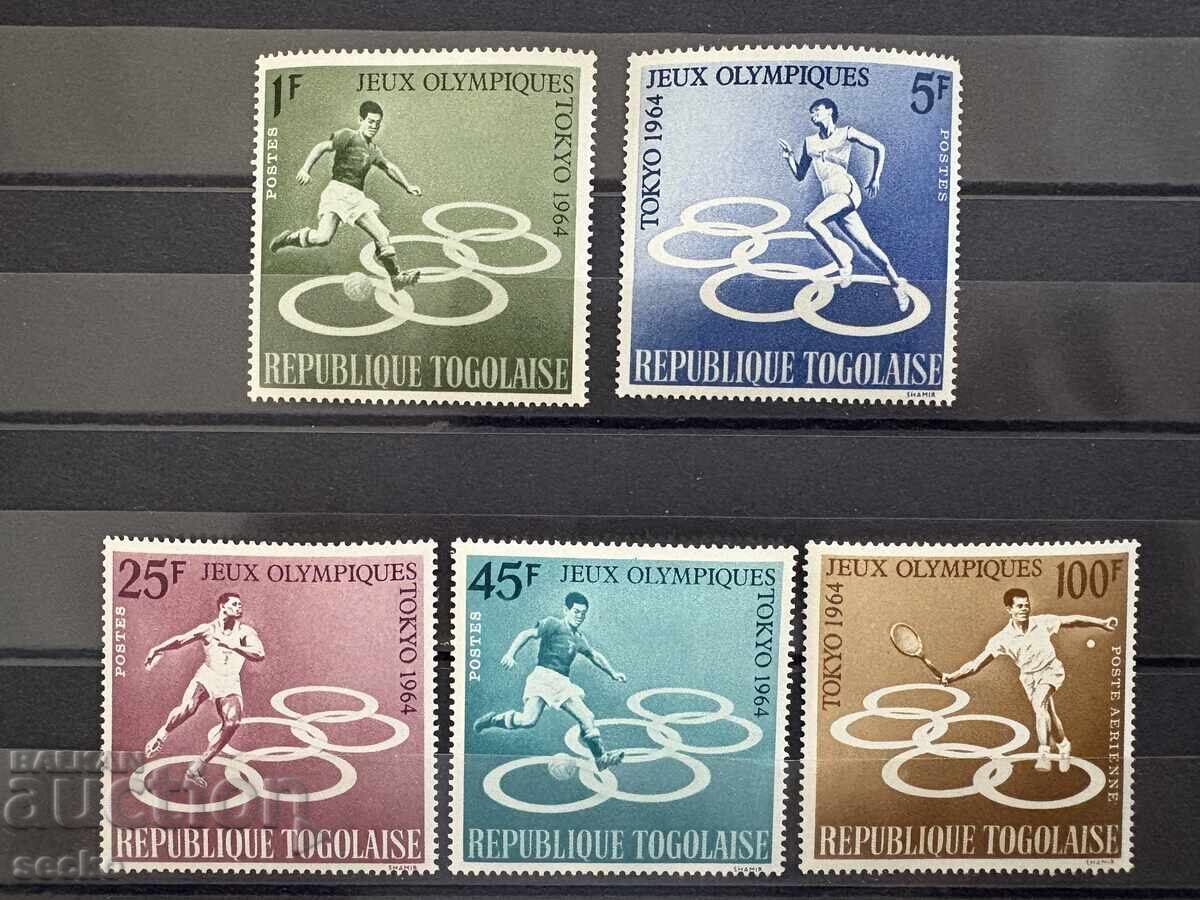 Togo - Jocurile Olimpice, Tokyo, Japonia (1964) MNH Togo - Jocurile Olimpice, Tokyo, Japonia (1964) MNH