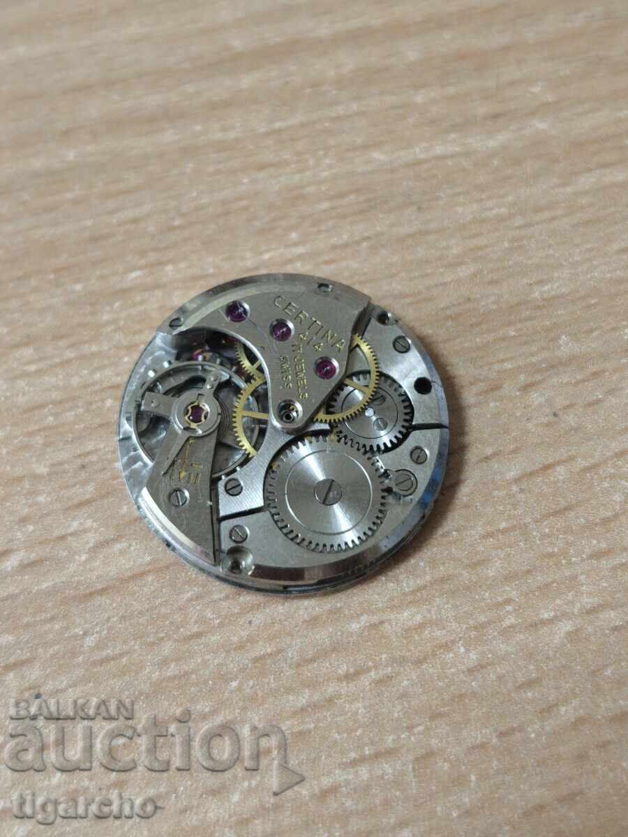 Μηχανισμός ρολογιού Certina