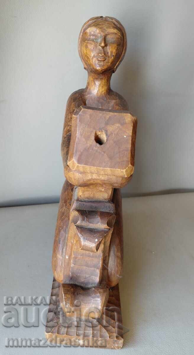 Δημοπρασία Αγαλματίδιο γλυπτό ξυλογλυπτική Δημοπρασία Αγαλματίδιο γλυπτό ξυλογλυπτική