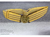 Κοινωνική βουλγαρική ζώνη στρατιωτικής παρέλασης αξιωματικών για στολή