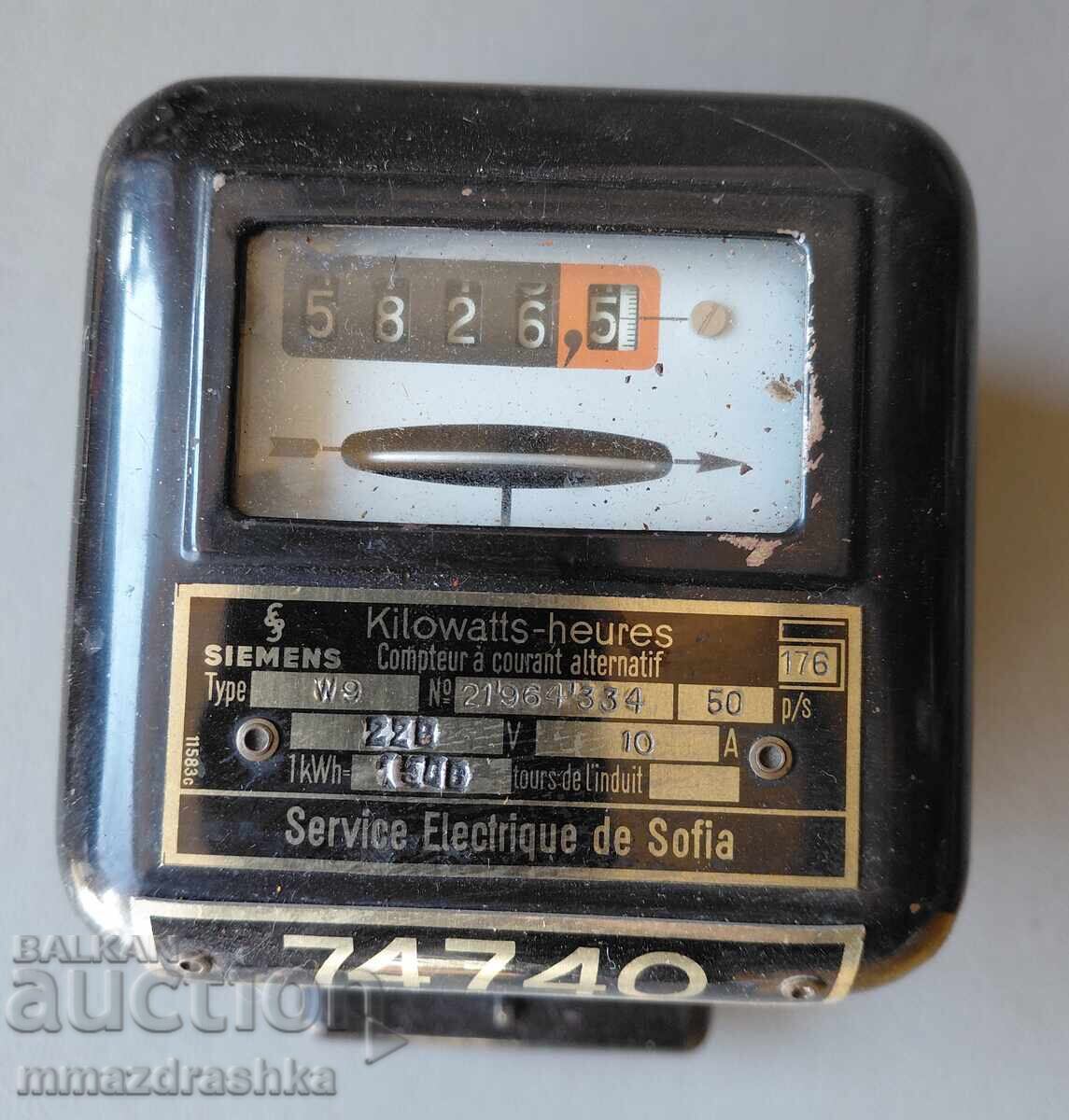 Ηλεκτρικό μετρητής από την εποχή του τσάρου