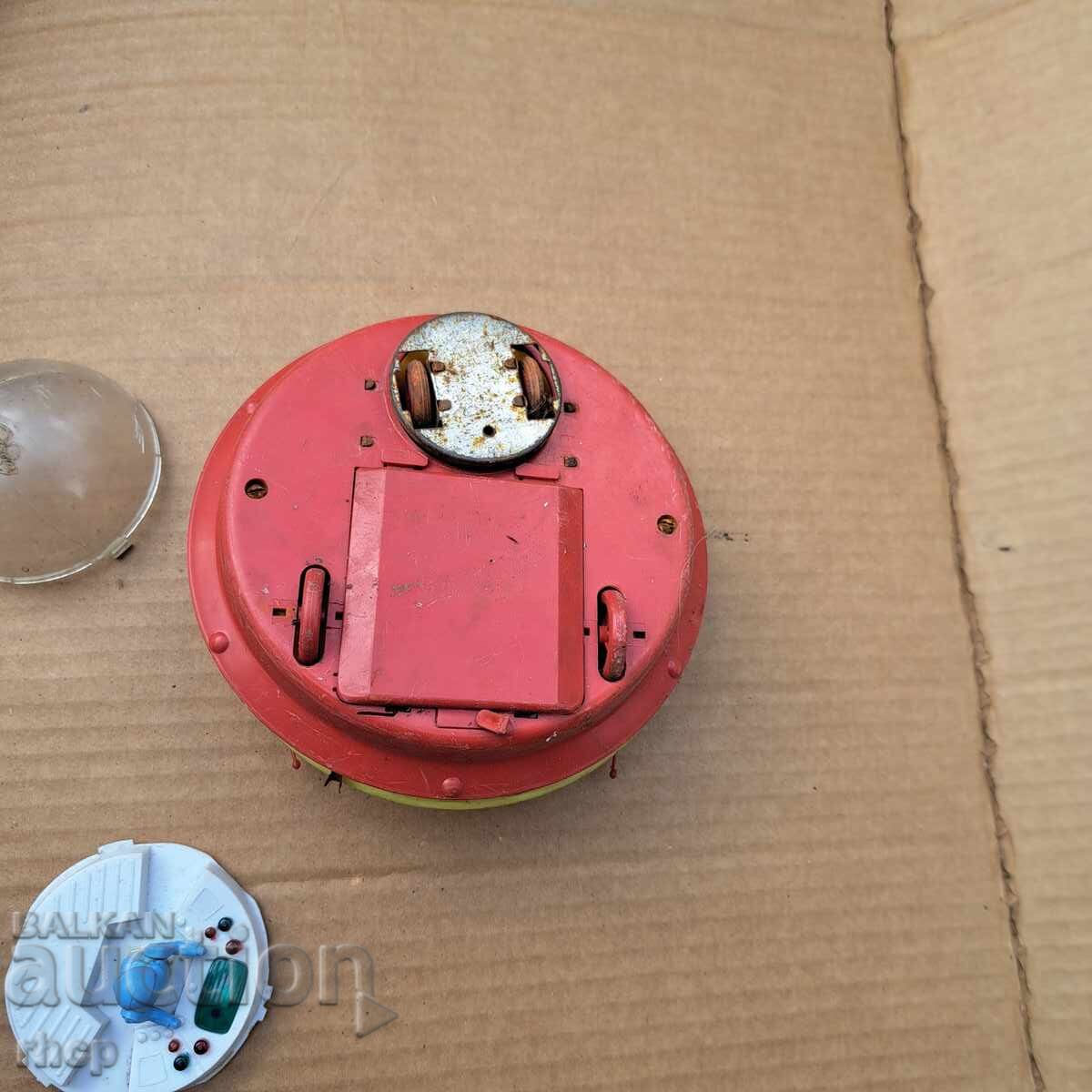 Παράδοση Παλιό διαστημικό παιχνίδι σεληνιακός πύραυλος UFO