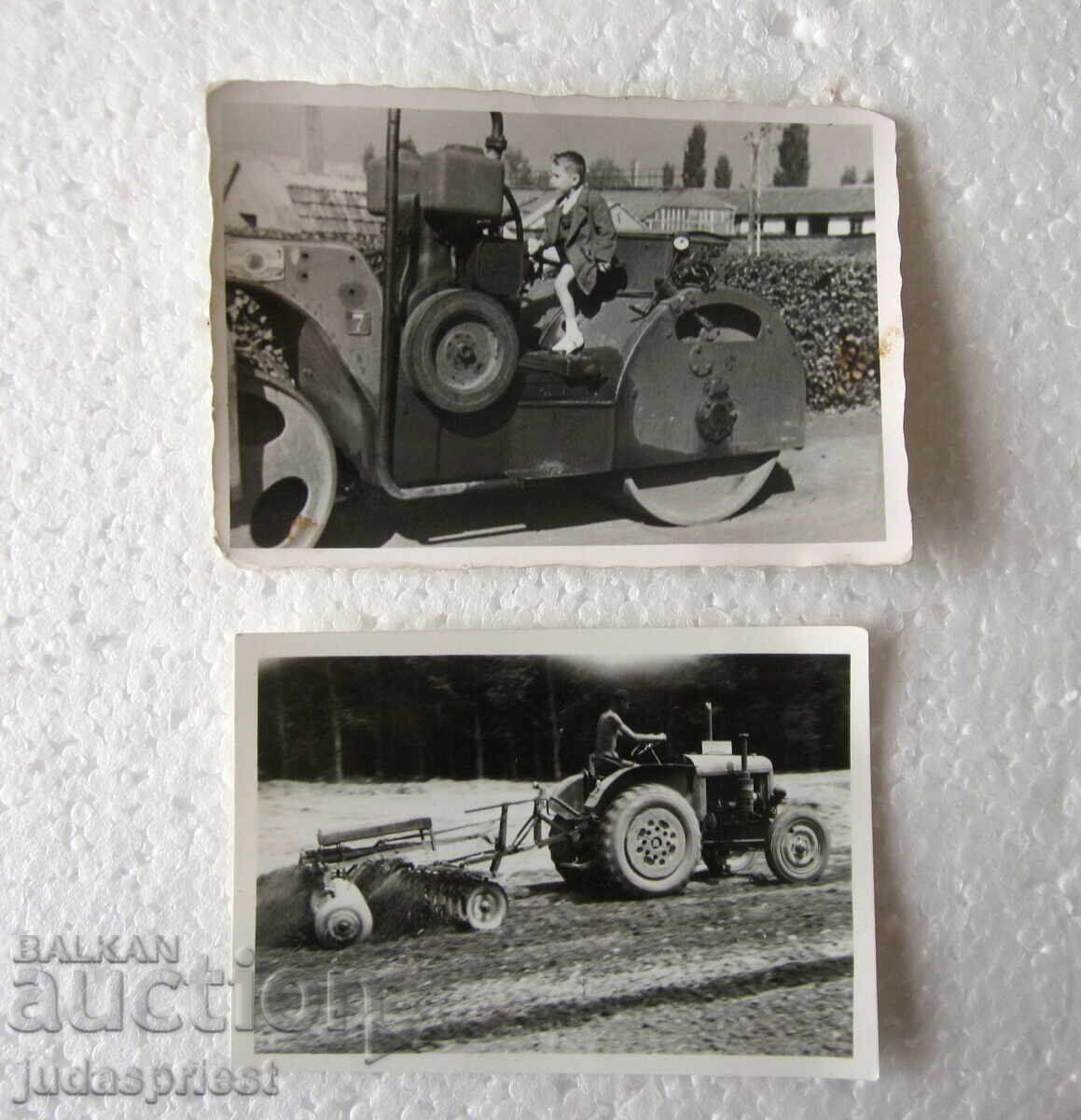 Tsarstvo Bŭlgariya snimka snimki valyak i traktor ot Kyustendil