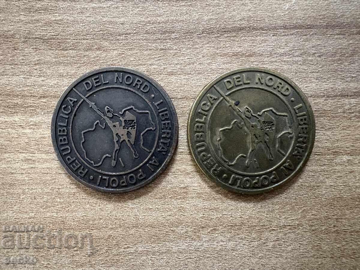 Lega Nord - 1 lega și 5 leghe (1992) cu preț € 5.00 | 9.78 BGN