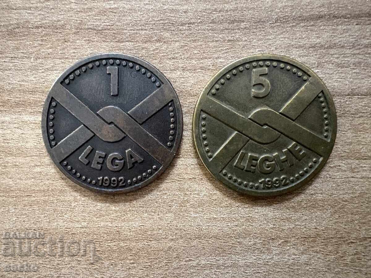 Lega Nord - 1 lega și 5 leghe (1992)