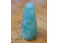 Fluorit verde mare șlefuit