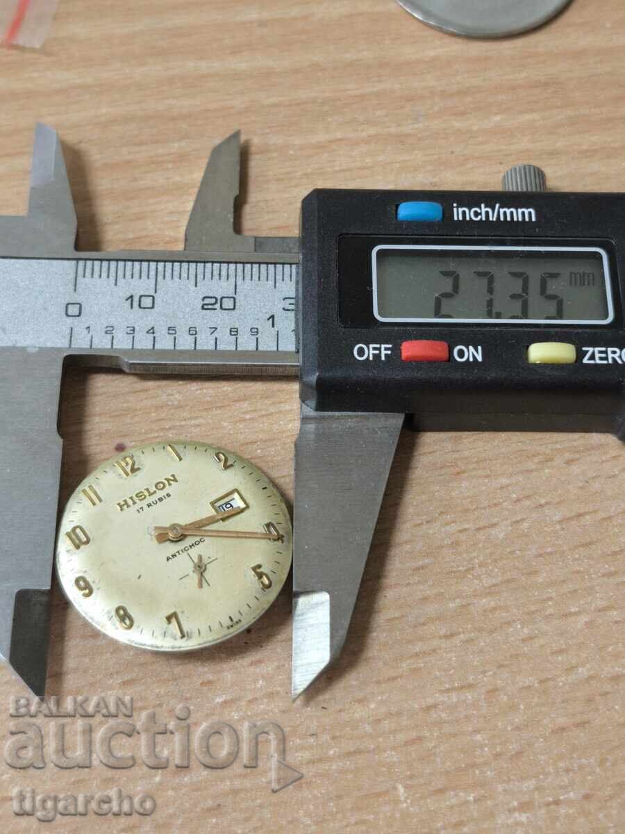 Μηχανισμός ρολογιού HISLON - 6 Μηχανισμός ρολογιού HISLON - 6