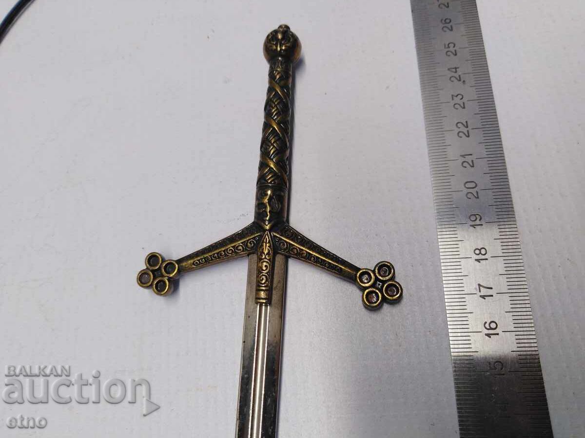 Доставка на СТАР НОЖ ЗА ПИСМА-РИЦАРСКИ МЕЧ