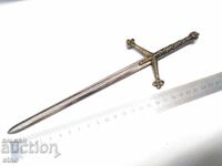 CUȚIT VECHI PENTRU SCRISORI - SABIE CAVALEREASCĂ