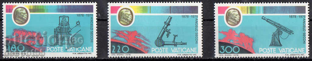 1979. Vatican. 100th anniversary of the death of Angelo Secchi, astronomer
