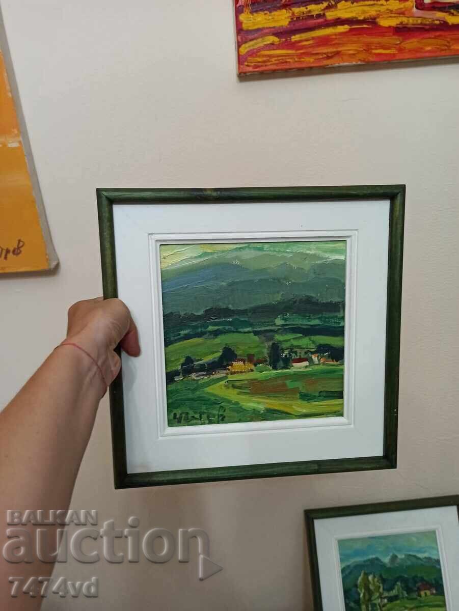2 Picturi de Chavdar Petrov, ulei-pânză, semnate - 6