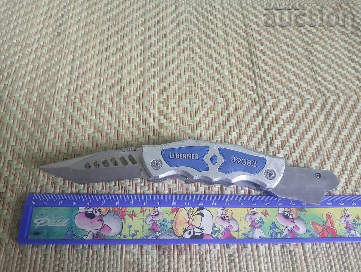 Cuțit pliabil combinat 2-în-1 Berner Cuțit și Cutter, lamă cu preț € 5.00 | 9.78 BGN
