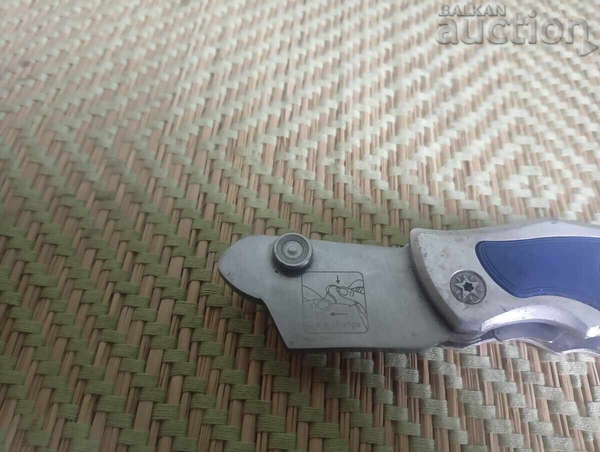 Cuțit pliabil combinat 2-în-1 Berner Cuțit și Cutter, lamă - 5
