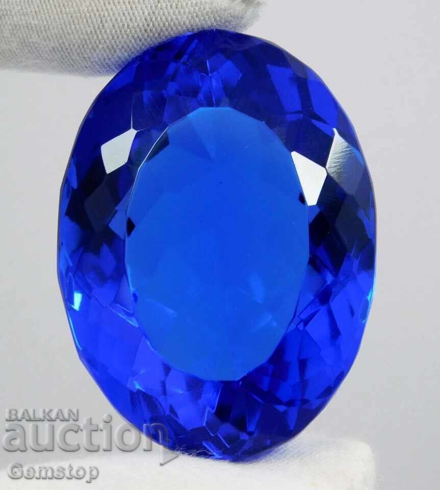 BZC! 146.85 καράτια φυσικό τανζανίτης οβάλ πιστοποιημένο OMGTL από 1 καράτι! με τιμή € 0.01 | 0.02 BGN BZC! 146.85 καράτια φυσικό τανζανίτης οβάλ πιστοποιημένο OMGTL από 1 καράτι! με τιμή € 0.01 | 0.02 BGN
