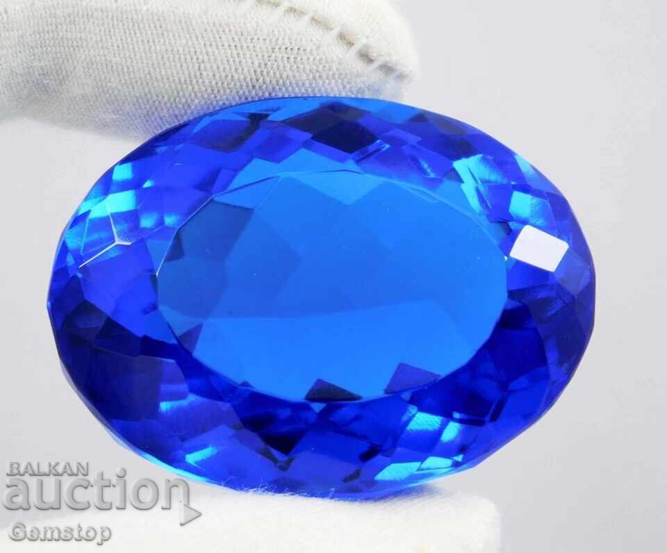 Δημοπρασία BZC! 146.85 καράτια φυσικό τανζανίτης οβάλ πιστοποιημένο OMGTL από 1 καράτι! Δημοπρασία BZC! 146.85 καράτια φυσικό τανζανίτης οβάλ πιστοποιημένο OMGTL από 1 καράτι!