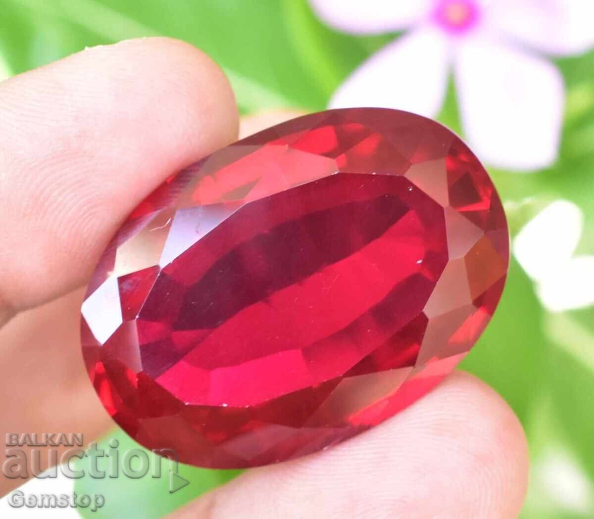 BZC! 19.00 ct. rubin natural oval certificat IGL de la 1 ct!